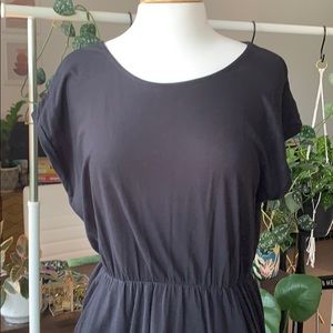 Black H&M jersey knit dress